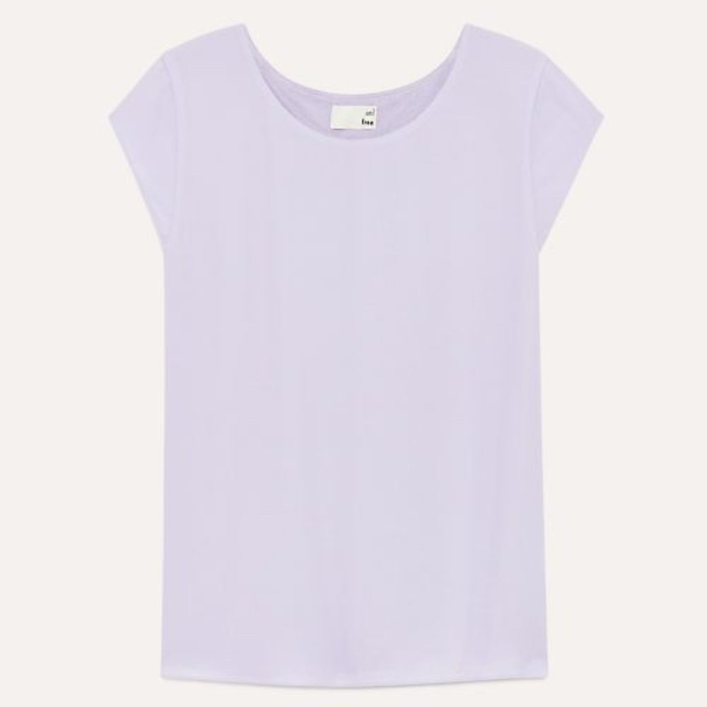 Aritizia Wilfred Free Purple Juliger Blouse, M